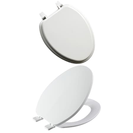 Bluevue Standard Toilet Seat, Elongated BV1241-1901-WH